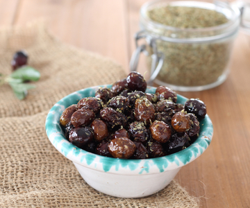 Baked Black Olives