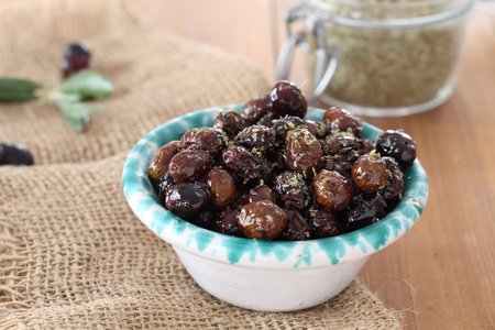 Baked Black Olives