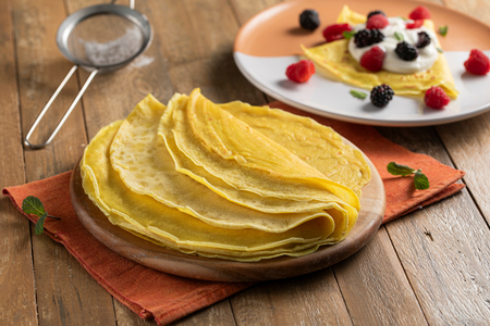 Crepe without eggs