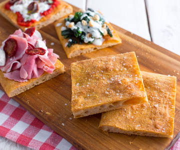 High Hydration Focaccia