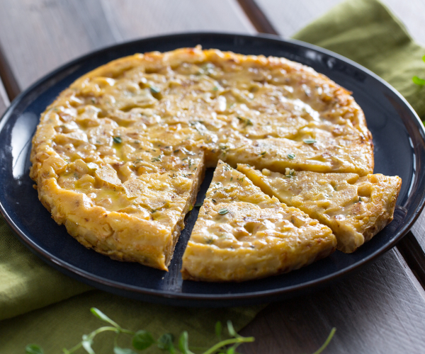 Eggless Frittata