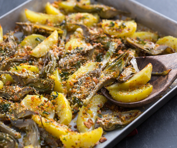 Artichokes and Potatoes