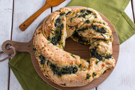 Savory Bundt Cake with Cheese and Friarielli