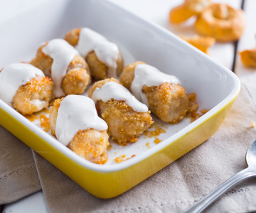 Chicken Bombs with Cheese and Pepper