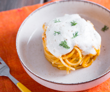 Spaghettone with Mullet Ragù