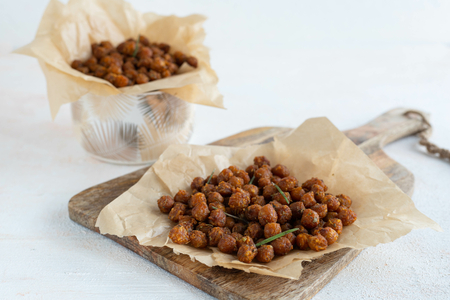 Crispy Baked Chickpeas