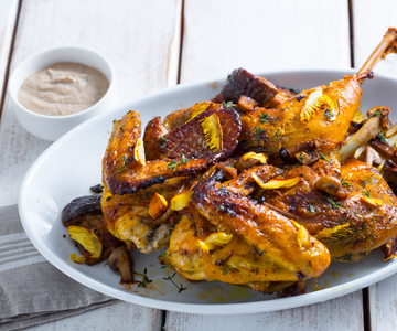 Chicken with Herbs and Mushrooms