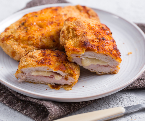 Cordon bleu with air fryer