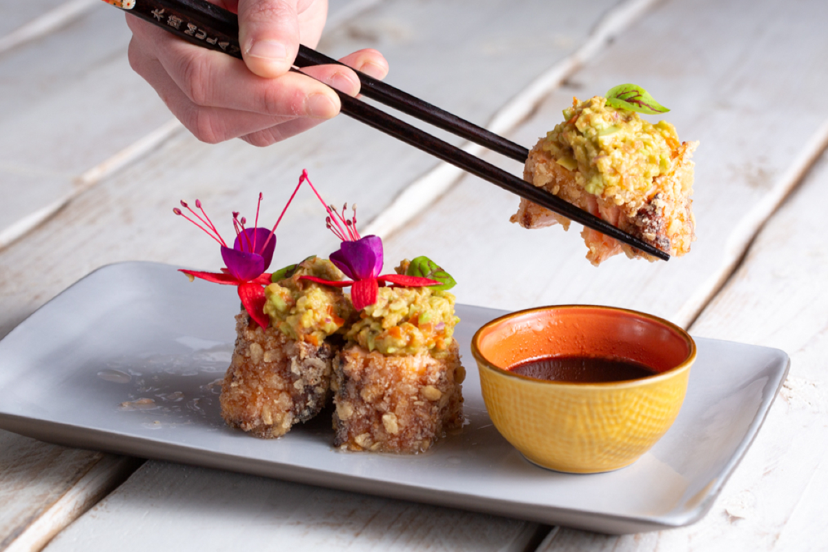 Crispy Salmon with Panko