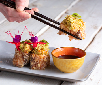 Crispy Salmon with Panko