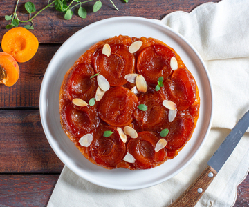 Quick Apricot Tarte Tatin