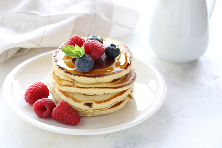 Pancakes without milk