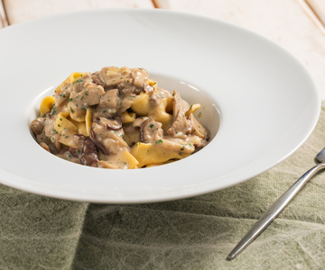 Pappardelle with Porcini Mushrooms