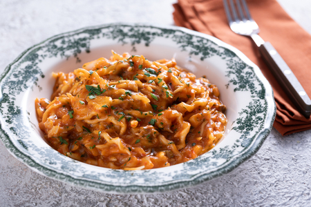 Trofie with Cod Sauce