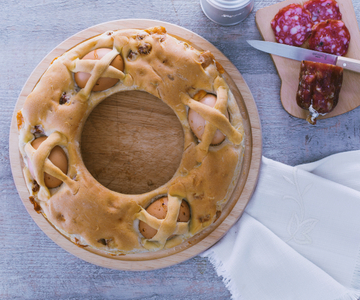 Casatiello stracciato