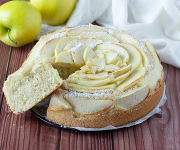 Coconut and Apple Cake