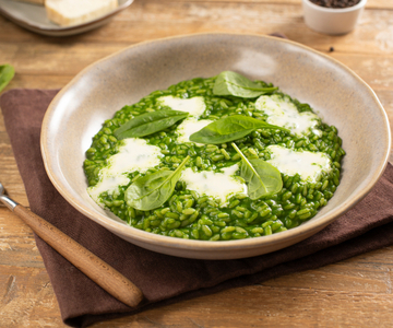 Spinach and Taleggio Risotto