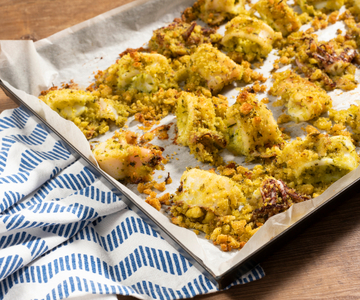 Baked Gratinated Calamari