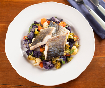 Baked Sea Bass Fillets