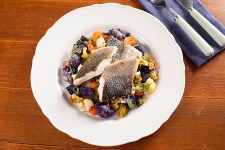 Baked Sea Bass Fillets