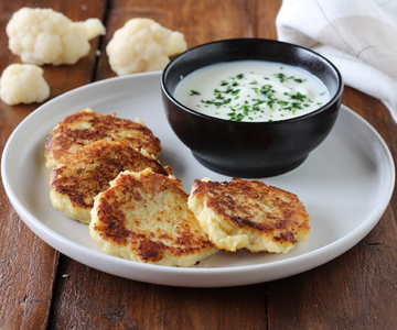 Cauliflower Fritters