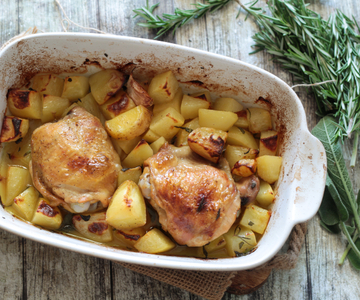 Baked Chicken Thighs