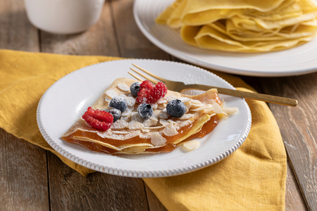 Lactose-free crepes