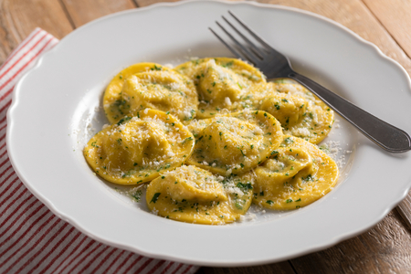 Saffron and Ossobuco Ravioli