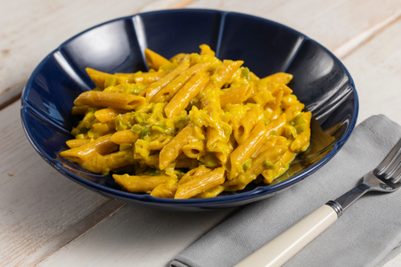 Vegan Saffron Penne