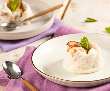 Fig and Walnut Semifreddo