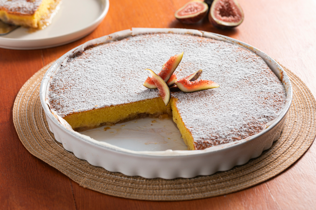 Clafoutis with figs