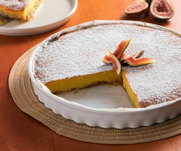 Clafoutis with figs