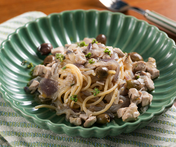 Tuna and Onion Pasta