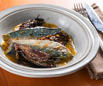 Grilled Mackerel with Citrus Sauce