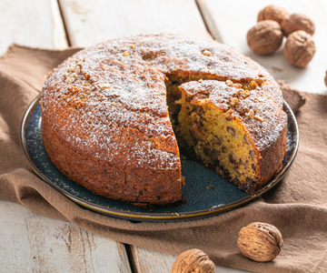 Walnut and Chocolate Cake