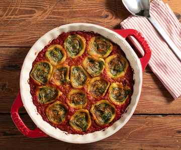 Spinach Pasta Swirls