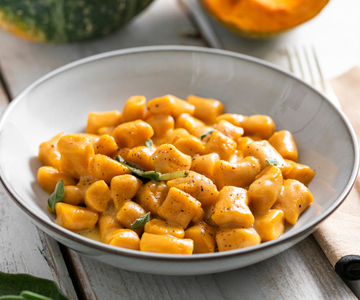 Gluten-free pumpkin gnocchi