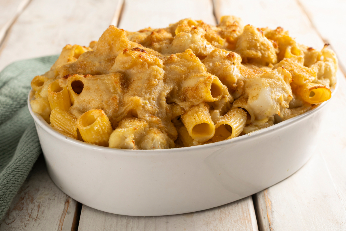 Vegan Baked Pasta with Cauliflower