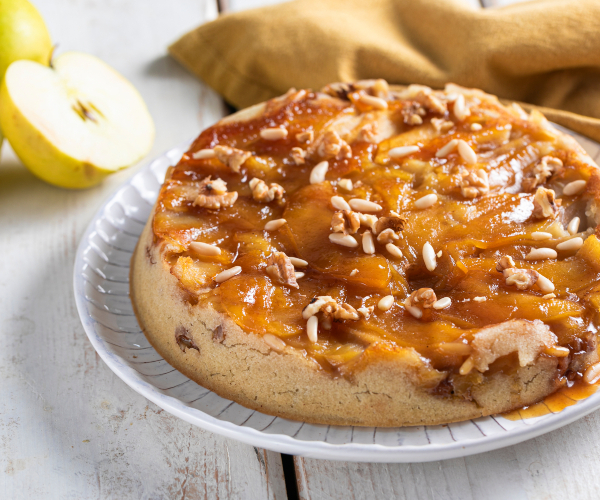 Vegan Upside-Down Apple Cake