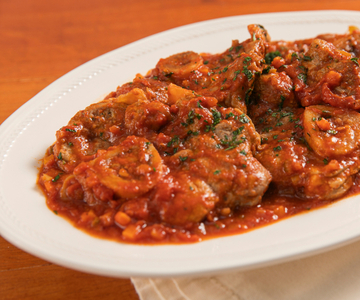 Ossobuco braised