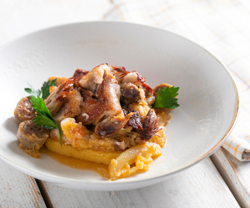 Revisited Cassoeula with Polenta