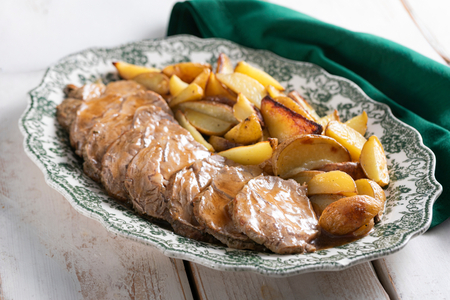 Veal roast with Marsala