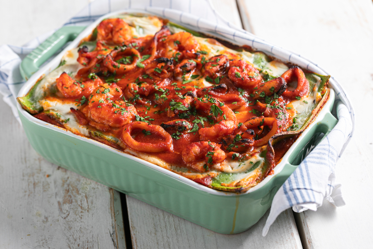Seafood Lasagna