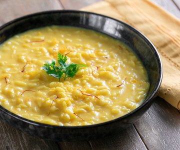 Orange Saffron Risotto