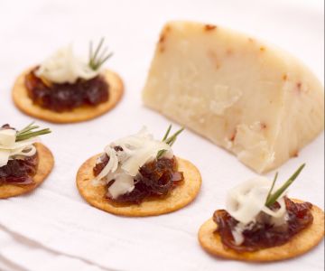 Flatbreads with Onions and Cheese