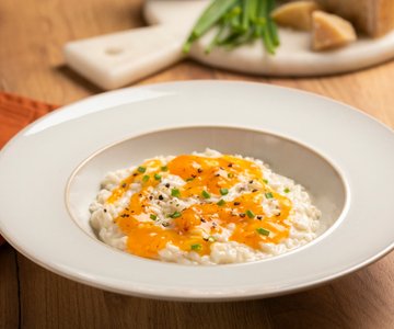 Persimmon and Taleggio Risotto