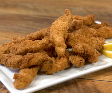 Fried Chicken Strips with Yogurt