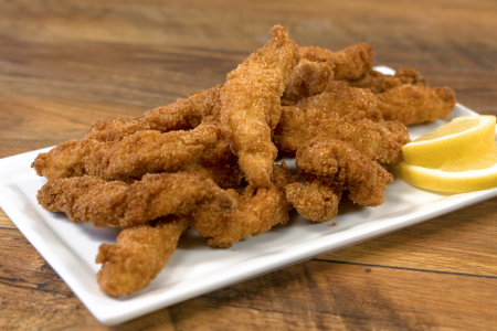 Fried Chicken Strips with Yogurt