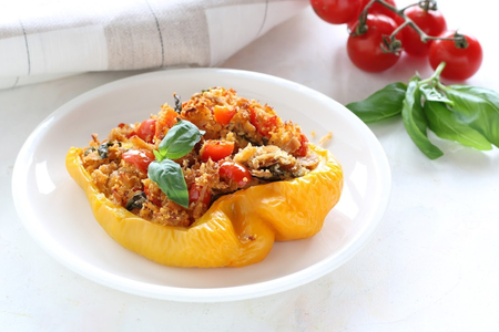Tuna Stuffed Peppers