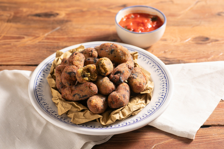 Eggplant and Tuna Meatballs